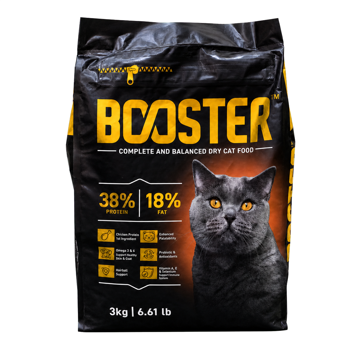 Booster Cat Dry Food 3kg